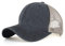 CLAPE Sommer Mesh Trucker Cap Washed Cotton Baseball Cap Atmungsaktiv Basecap Herren UV-Schutz Outdoor Sport Vintage Black ZM02