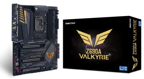 Biostar Z690A Valkyrie Intel LGA 1700 admite Placa Base para Juegos DDR4 PCIe 5.0 de Doble Canal