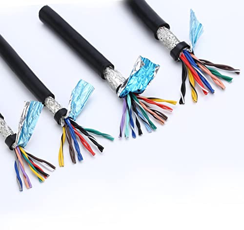 1M 20AWG 22AWG 10-adrig 12-adrig 14-adrig 16-adrig Abgeschirmtes Twisted-Pair-Kabel aus reinem Kupfer