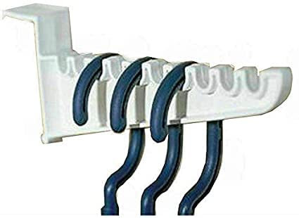 TRTO 2Pcs Over Door Plastic Ironing Hanging Hook Laundry Clothes Storage Hanger Holders