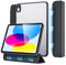 ESR Coque Hybride à Trois Volets pour iPad 11e génération, Coque iPad 11e/10e génération (2025/2022), Coque arrière Rigide, Fine et légère, série Ascend 10, Coque magnétique Amovible, Noir givré