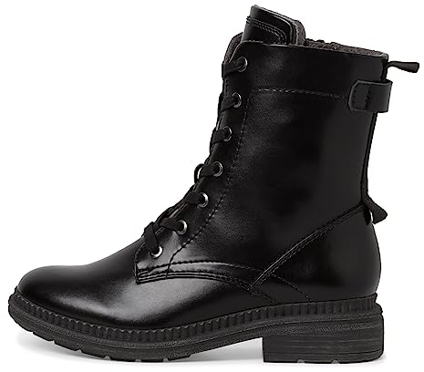 Jana Femme 8-25264-41 Bottine, Nappa Noir, 39 EU