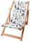 DreamRoots Kinder Liegestuhl Outdoor, Klappbarer Gartenstuhl für Draußen, Faltbarer Campingstuhl mit Waschbarem Bezug aus 100% Polyester bis zu 130 kg