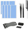 96 StüCk Tape Extensions Kleber Tapes Klebestreifen Extensions Kleber Extensions Tape Tape Kleber FüR Hair Extensions Inklusive Pinzette Und HaarbüRste