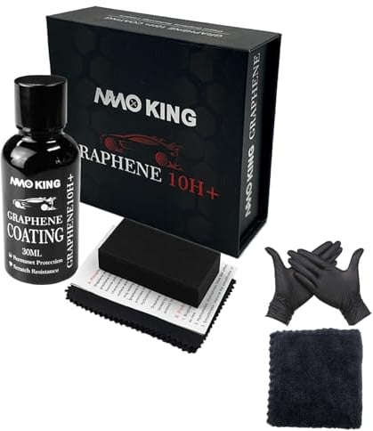 Hopelit Rivestimento in ceramica per auto, 10 ore + di rivestimento in grafene – Ceramic Coating Car Aggiungere lucentezza, anti-graffio super idrofobico protezione vernice carrozzeria – 30 ml