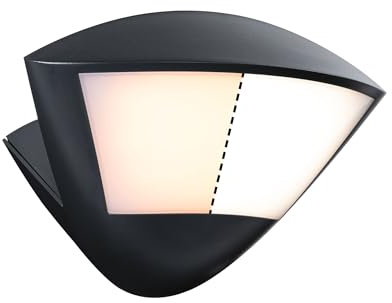 Paulmann 94864 LED Außenwandleuchte Zigbee 3.0 Skyla Bewegungsmelder insektenfreundlich IP44 226x164mm Tunable Warm 10W 840lm 230V Anthrazit Aluminium
