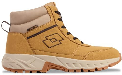 Lotto Evedal Mid XL Unisex, Stivali a metà Polpaccio Adulto, frumento, 48 EU