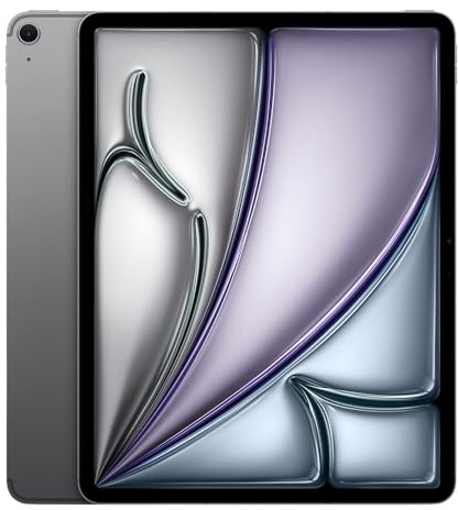 Apple 2024 iPad Air (13-pollici, Wi-Fi + Cellular, 1TB) - Grigio Siderale (Ricondizionato)