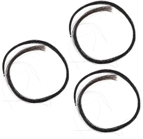 Abaodam 3stücke Natural Bow Hair Replacement Hochwertiges Pferdeschwanz-haar Für -bögen Für Austausch Defekter Bogenhaare Langlebig Und Tragbar Geeignet Für Violoncello Und Andere