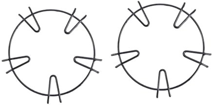 SHOWERORO 2piezas Estante Antideslizante De Pies Para Estufas De Gas De Rejillas Para Estufas Accesorio Para Utensilios De Cocina Soporte Para Wok Para Cocinas