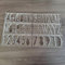 Kingria Fräs-Vorlage für Großbuchstaben und Zahlen, Holzbearbeitung, 0,6 cm dick, DIY-Schilder, Acryl-Inlay-Vorlagen-Set