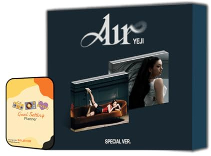YEJI (ITZY) Album - Air SPECIAL VER. A + B (2 SPECIAL VER.) Full Album set+Pre Order Benefits+BolsVos Exclusive K-POP Giveaways Package