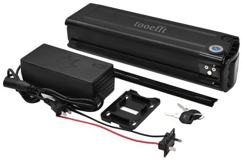 tooefft Silver Fish Lithium-Akku 385 mm 36V 15.6Ah für Fafrees F20 Windgoo E20 VIVI Z3 Engwe L20 SE Samebike C05 Pro Step-Through Elektrofahrradbatterie