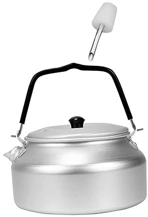 LAPYAPPE Marmite De Camping Bouilloire Portable Pour Cuisinière Accessoire De Camping Plein Air Théière à Poignée Pratique