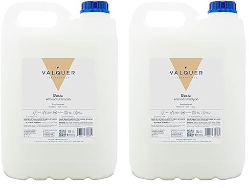 Valquer Laboratorios Shampooing Professionnel Spécial d'Amandes - 5000ML (Lot de 2)