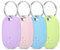 Air Tracker Tag 4 Pack, 2025 Nuevo Buscador de Objetos Bluetooth Funciona con Buscar Apple (Sólo iOS, Android NO Funciona) IP67 Impermeable, Batería Reemplazable, Localizador para Llaves, Equipaje