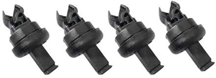 YYFHR 4 clips for repisas de paquetes, compatibles con Renault, Clio, Megane, Scenic, Laguna, Modus MK1, MK2, MK3, 1, 2 y 3. Clip para el estante del maletero trasero