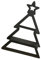 GAOFESA Estantes de pared de madera para árbol de Navidad, estante de pared flotante para suministros de Navidad y exhibición para colgar en la pared, estante de almacenamiento de madera para árbol de