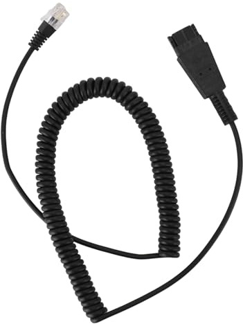 AKLOSIPY RJ9 zu QD -Adapterkabel für & IP -Headsets Schnellanschluss und Stabile Verbindung