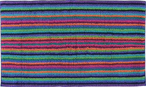 Cawö Badteppich Lifestyle blau Größe 70x120 cm