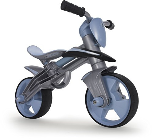 INJUSA Vélo sans pédales Jumper pour Enfants dès 2 Ans avec Cadre en Aluminium Roues antidérapantes Casque Inclus et Design réglable