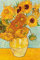 1art1 Vincent Van Gogh Poster Stillleben Mit Sonnenblumen, 1888 Bilder Leinwand-Bild Auf Keilrahmen | XXL-Wandbild Poster Kunstdruck Als Leinwandbild 120x80 cm