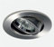 Lampenlux Einbaustrahler Spot Nickel satiniert schwenkbar Ø7.0cm 12V MR11 Einbauleuchte Einbaulampe Einbauspot Strahler Punktstrahler Aluminium Downlight Deckeneinbaustrahler Deckeneinbauleuchte