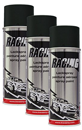 Lackspray Schwarz Seidenglanz 400Ml Kwasny 288 061 Auto-K Racing 3X