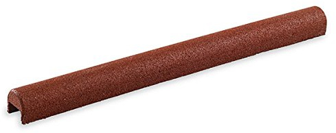 Gummigranulatüberzug für Betonrabatten 60 mm Rotbraun Beachvolleyballfeld, Spielfeldeinfassung, Randabdeckung