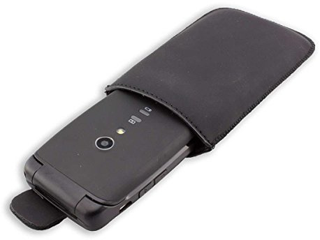 caseroxx Slide-Etui für Doro Primo 405 / Primo 406, Tasche (Slide-Etui in schwarz)