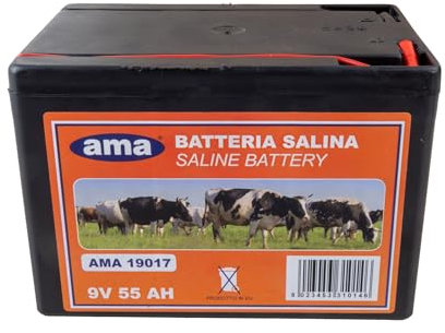 Ama Carbon Zink Weidezaunbatterie: Weidezaunbatterie, 9 V, 55 A