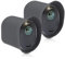 kwmobile 2X Hülle kompatibel mit Arlo Ultra/Arlo Pro 3 / Pro 4 - Silikon Security Camera Cover Schutzhülle Kamera - Grau
