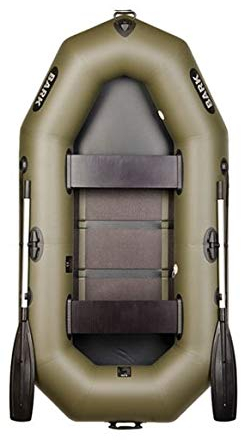 Bark B-240 B-240C B-240CN 2.4 m 240 cm Schlauchboot für 2 Person Paddelboot Ruderboot Motorboot Angelboot Heckspiegel Lattenboden Professionelle Ausführung (B-240C Lattenboden)