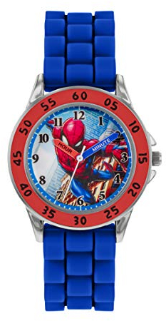 Marvel Quartz Unisexes-Enfants Montre avec Bracelet en Silicone SPD9048
