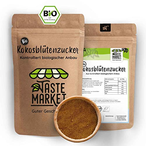 5 kg BIO Kokosblütenzucker aus kontrolliert biologischem Anbau | Zuckerersatz | natürlicher Zucker | Kokosblüten