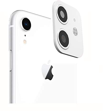 DIKKAR iPhone XR/X/XS Converti in iPhone 11/11 Pro Adesivo per Obiettivo, Protezione Obiettivo Fotocamera, Cover per Fotocamera Pellicola in Vetro AntiGraffio