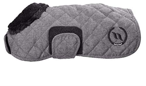Back on Track Welltex® Haze Collection Dog Rug Hundemantel grau oder braun (50 cm, grau Melange)