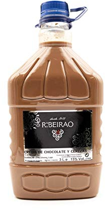 GARRAFA LICOR DE CHOCOLATE Y CEREZAS RIBEIRAO 3L