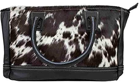 Mars und More Handtasche aus Kuhfell 33x19 cm UNIKAT
