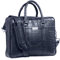 Probus 13-Inch/ 14 Inch/ 15.6 Inch Vegan Leather Laptop Messenger Bag Sleeve Case Cover for MacBook Office Executive, Blue, 13.3 Inch, Utility