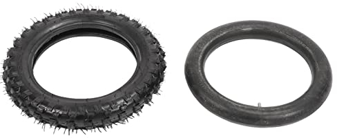 Offroad-Motorradreifen, 2,50 X 10 Zoll, Explosionsgeschützter Flexibler Reifenschlauchsatz mit Geradem TR13-Ventilschaft für 50 70 90 110 Cc Mini Dirt Pit Bike
