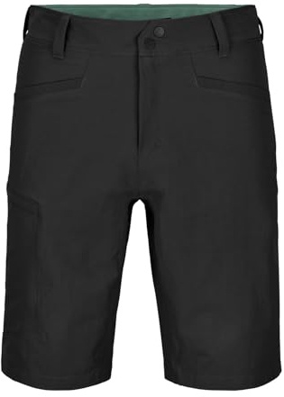 ORTOVOX PELMO Shorts M - Leichte, strapazierfähige Bergshorts mit schmaler Passform für leichte Alpintouren - SCHWARZ - Herren - M