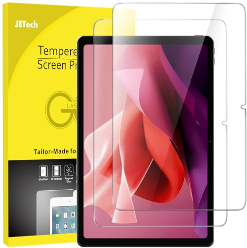 JETech Protector de Pantalla para Lenovo Idea Tab Pro 2025 / Tab P12 2023 (12,7 Pulgadas), Cristal Vidrio Templado 9H, HD Transparente, 2 Unidades