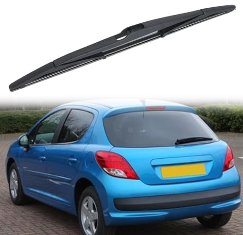 SUROK Limpiaparabrisas Trasero para Peugeot 207 Fließheck 2006-2014, Escobilla de Limpiaparabrisas Trasero Reemplazo Trasera Limpiaparabrisas 16