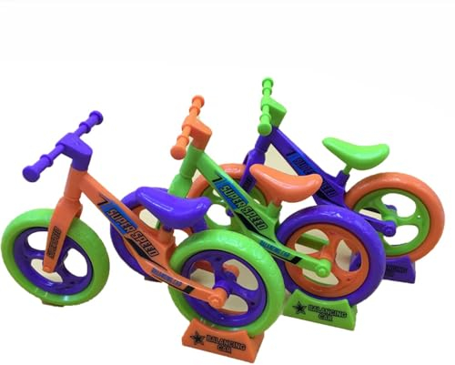 DIY Fahrrad Modell Ornament,Finger Fahrrad,Fahrrad Modell Ornament,Fingerspitzen Fahrrad Miniatur Pädagogische Mountainbike Modell für Schlafzimmer Büro Kinder Jungen Mädchen Geschenk-3 Stück