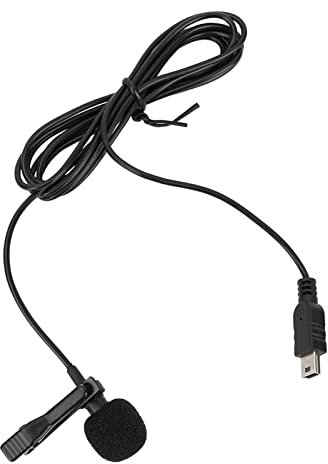 Mini Usb Stereo External Microphone Professio High Sensitivity Nal Mic With Clip for 3 3 4 Expert Design the Mini Usb Outside Microphone for