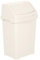 TENLITE Amazing Colour 8 Litre Kitchen Bin with SWING Style Lid Strong Plastic Waste Rubbish Trash Under Kitchen Counter Bin For Home/Office - (Soft Cream, 8L Swing Bin)
