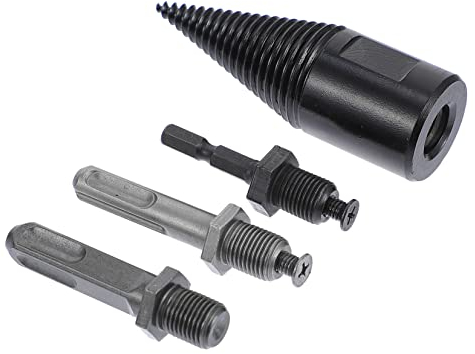 Gogogmee 4stücke Haushalt Schneiden Bohrer Maschine Bits Mit Riffelung Für Hohe Präzision Und Verschleißfestigkeit Zum Spalten Von Großem Und Zu Hause