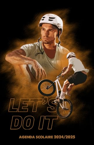 AGENDA SCOLAIRE 2024-2025 « BMX »: Organiseur journalier pour élèves de la primaire au lycée fans de BMX – Août 2024 à juillet 2025