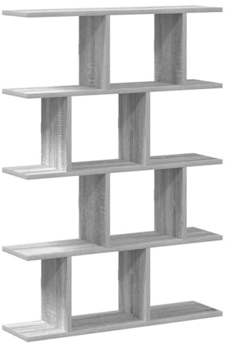 vidaXL Wall Cube Shelf - 12 Compartments/Grey Sonoma/Engineered Wood/Floating Wall-Mounted Storage for Living Room, Bedroom, Office - 70x18x100cm' Product Subtitle 50: AMPLE STORAGE ...
